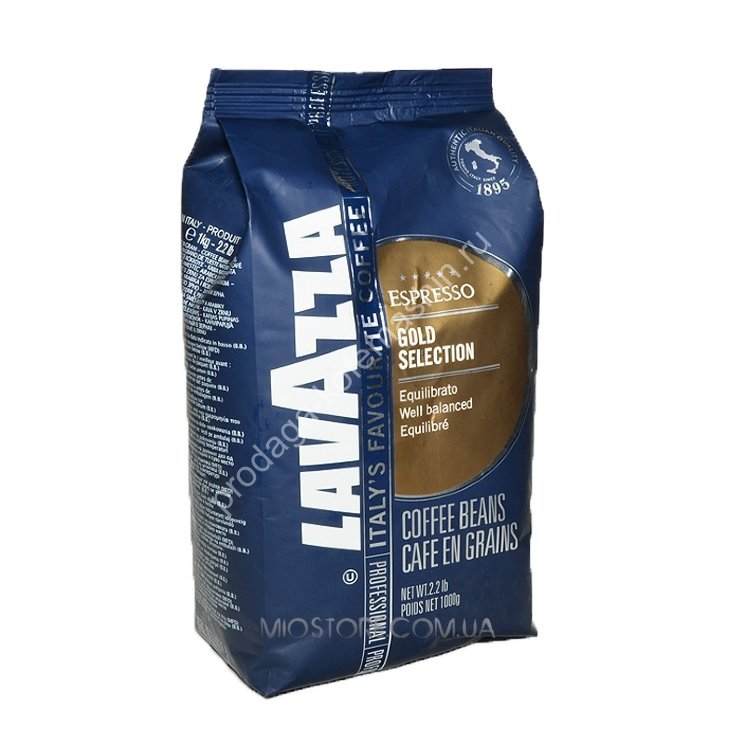 Lavazza Gold Selection, кофе в зернах (1 кг.)