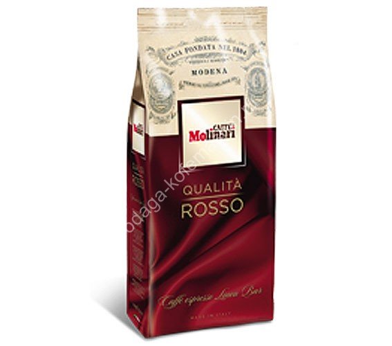 Molinari Rosso, кофе в зернах (1 кг.) 75% Арабика 25% Робуста