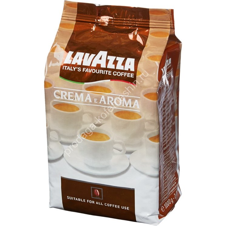 Lavazza Crema e Aroma, кофе в зернах (1 кг.)