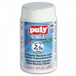 Таблетки для профессиональной чистки кофемашины от кофейных отложений PULY Tab 2.5