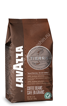 Lavazza Tierra 1 кг. кофе в зернах