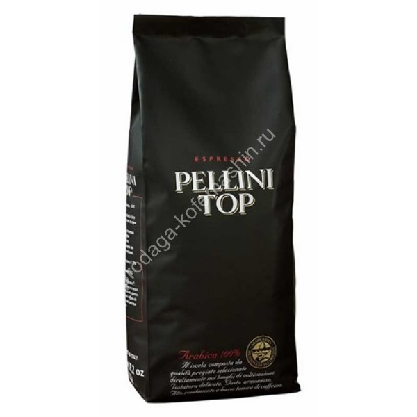 Кофе Pellini Top, кофе в зернах 1 кг. 100 % Арабика