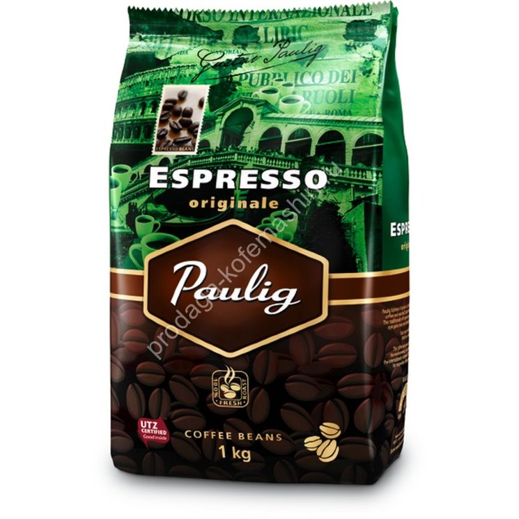 Paulig, Espresso Originale, кофе в зернах 1 кг.